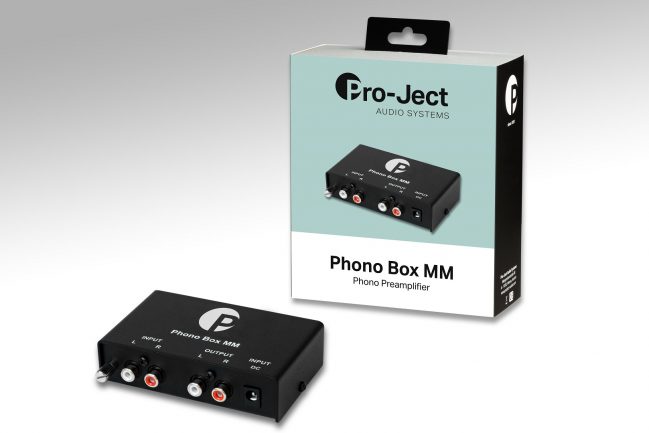 Pro-Ject Phono Box MM DC Phonograph Preamplifier