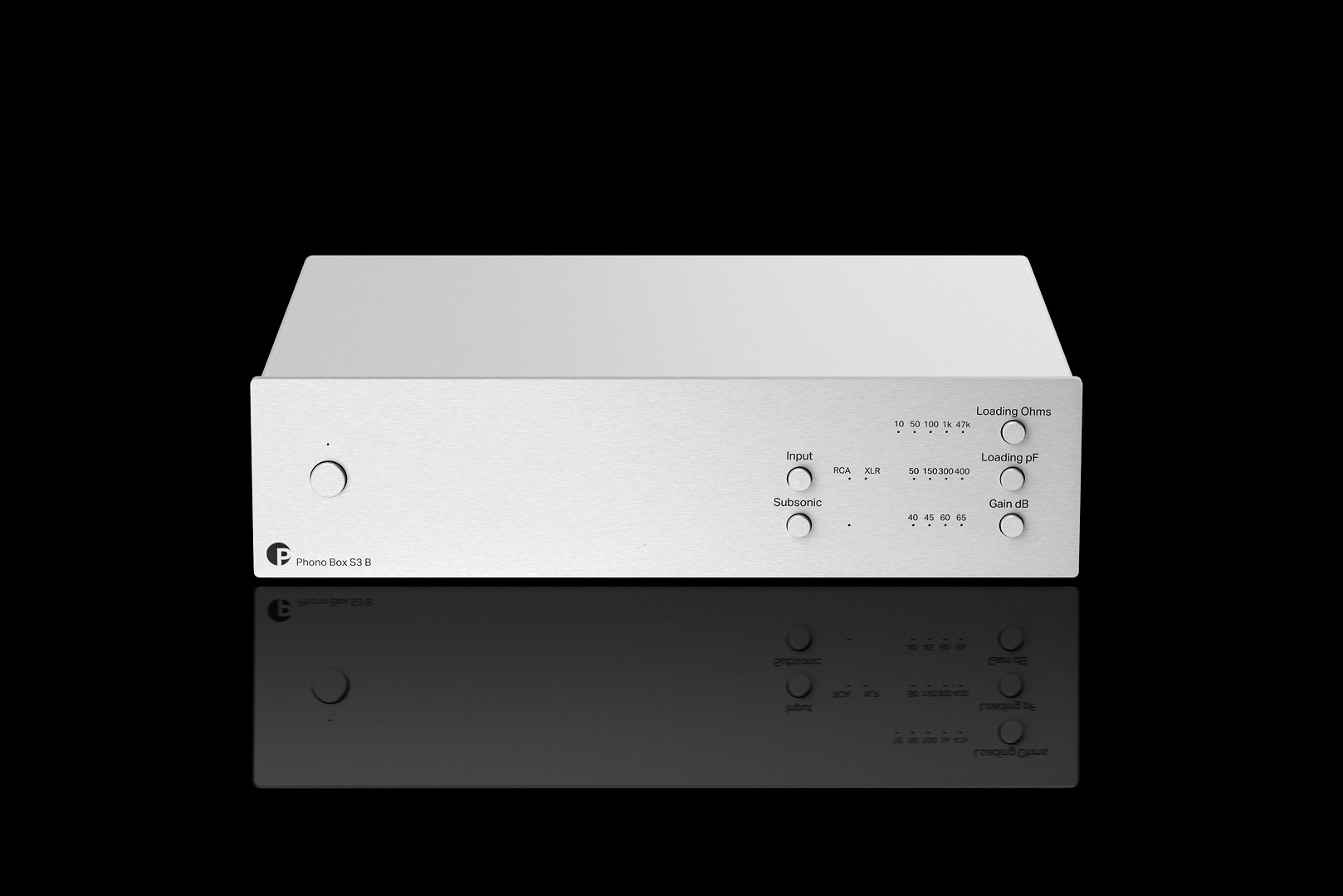 Pro-Ject Phono Box S3 B ve stříbrném provedení, hlavní produktová fotografie