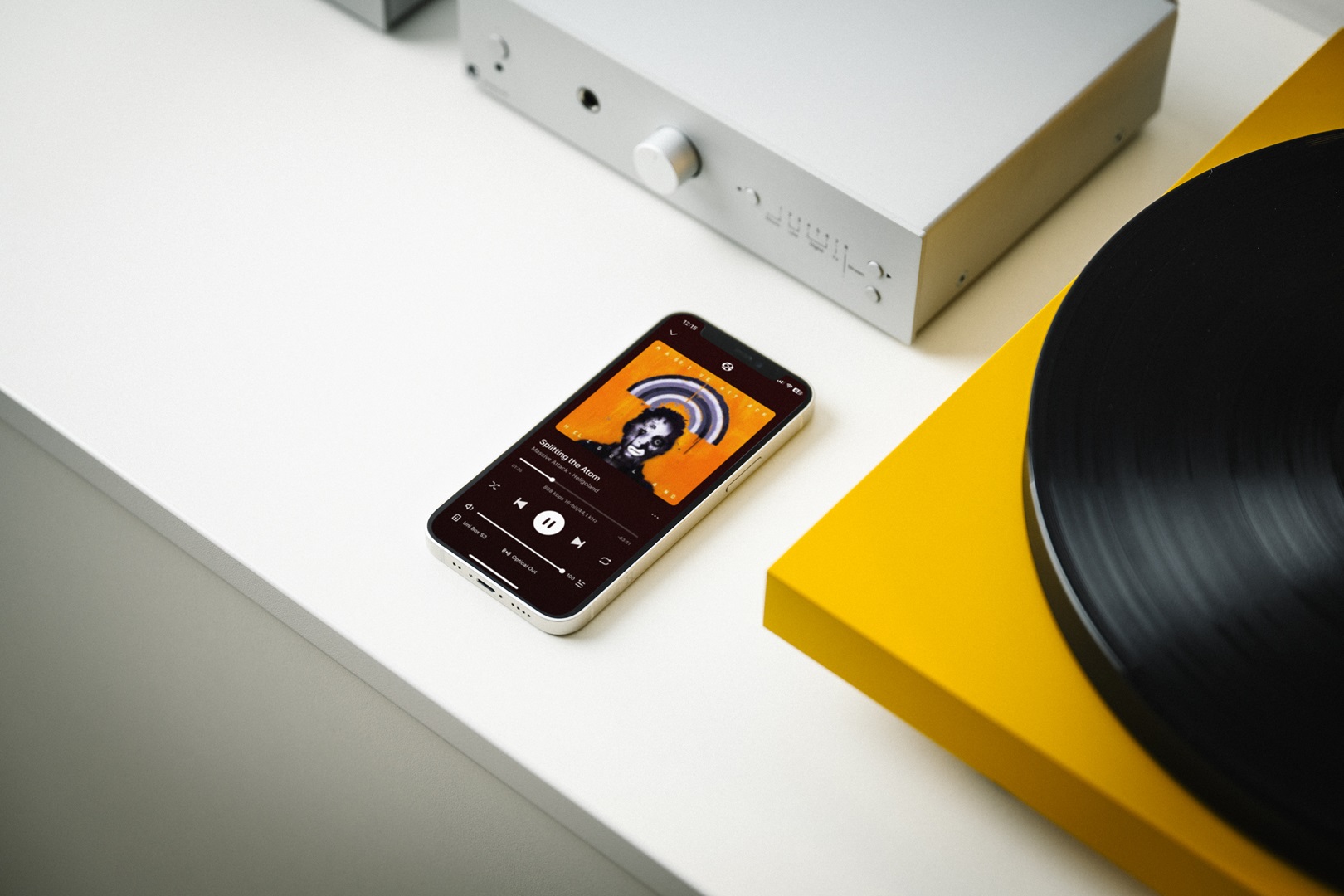 Uni Box S3+wiim App+turntable 1
